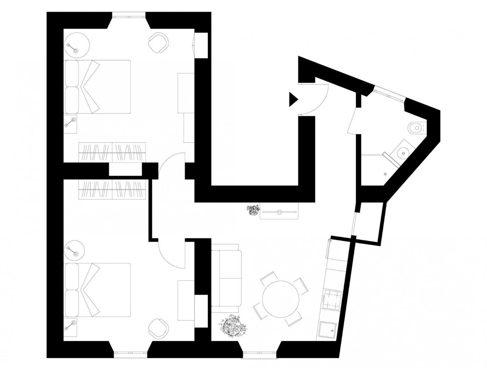 The Rent - Modern Two-bedroom In Porta Romana Appartement Milan