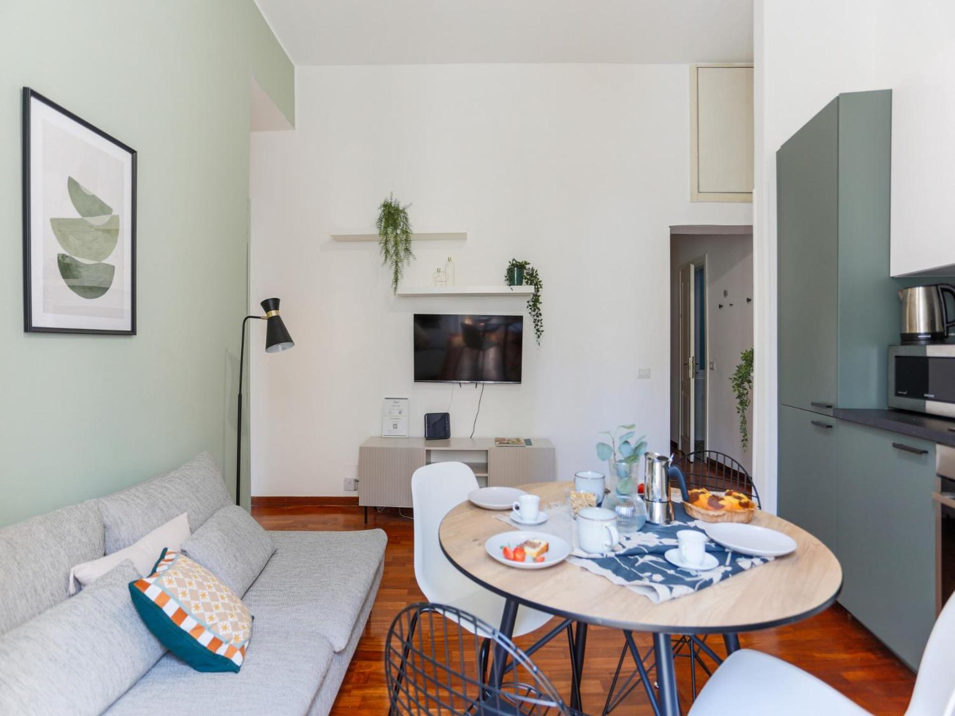 The Rent - Modern Two-bedroom In Porta Romana *